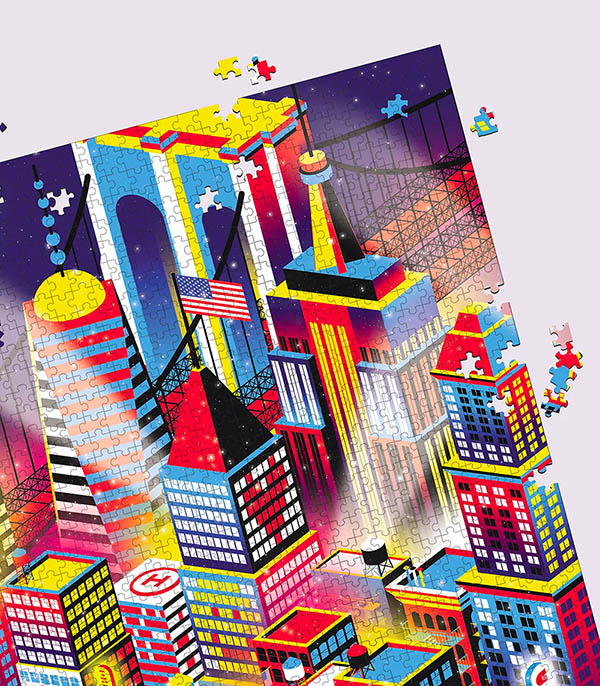 Puzzle Empire State of Mind Piece & Love