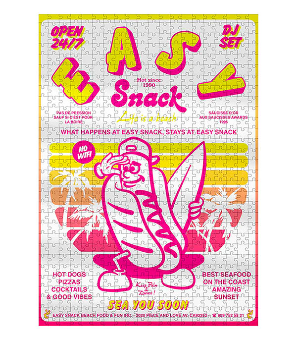 Puzzle Easy Snack Piece & Love