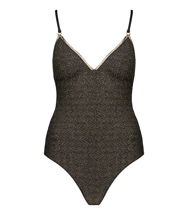 Maillot de bain une Pièce Gilda Sparkling Black La Nouvelle - Taille 3