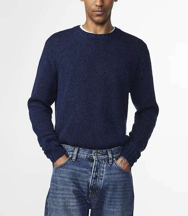 Pull homme Lee Navy Blue NN07