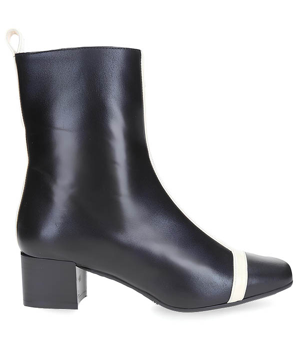 Boots Audrey Black / Ivoire Carel Paris - Taille 37 à -30%
