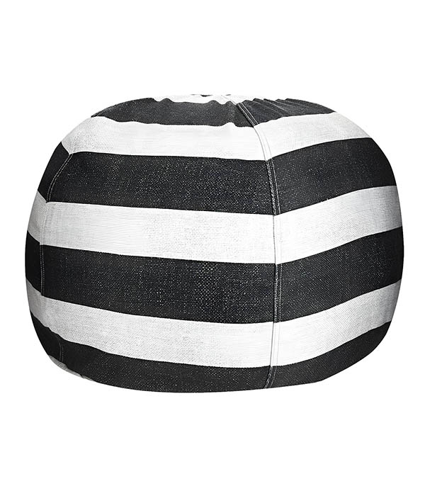 Pouf Bulle Outdoor Toile In & Outdoor Bayadère Maison de Vacances à -50%