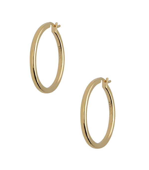 Boucles d'oreilles Créoles Olivia 25 mm Waekura