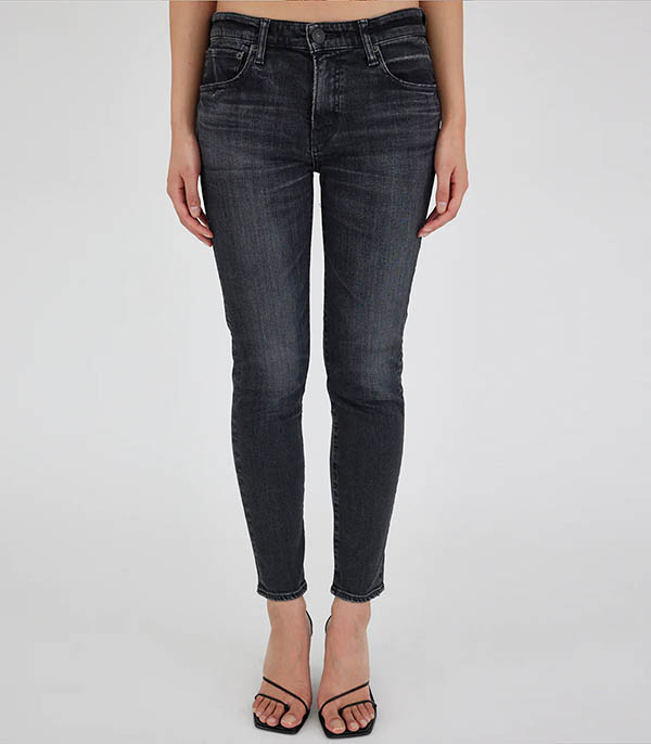Jean Burlington Skinny Black Moussy Vintage