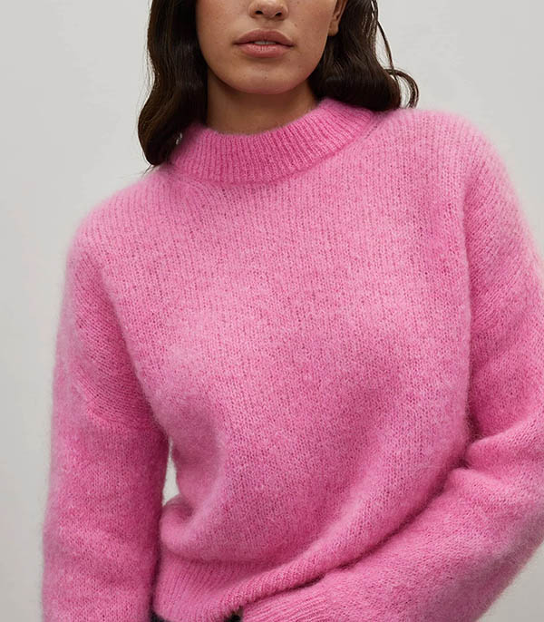 Pull Mohair Jane Pink Surprise Paris