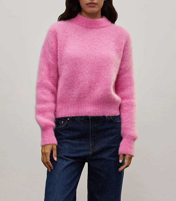 Pull Mohair Jane Pink Surprise Paris