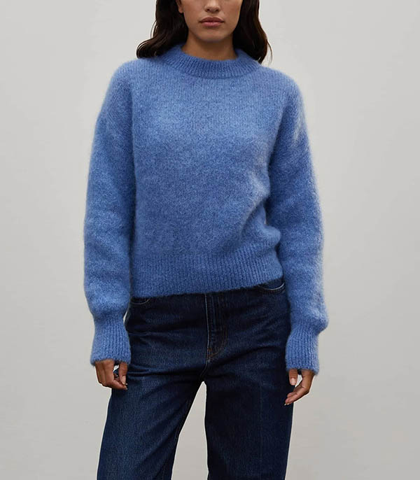 Pull Mohair Jane Blue Surprise Paris