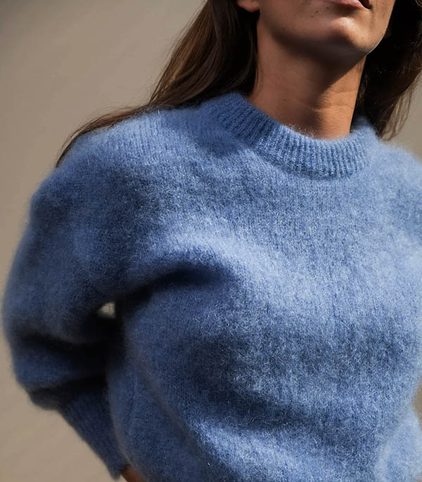 Pull Mohair Jane Blue Surprise Paris
