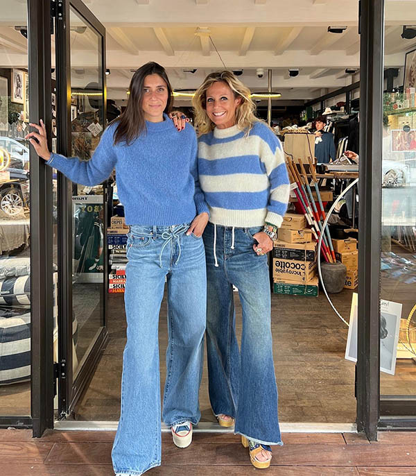 Pull Mohair Jane Blue Surprise Paris