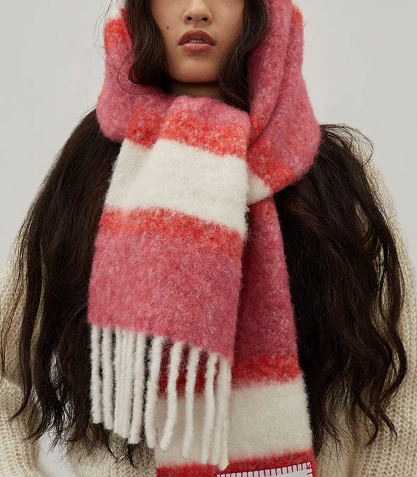 Écharpe en Alpaga Pink Surprise Paris