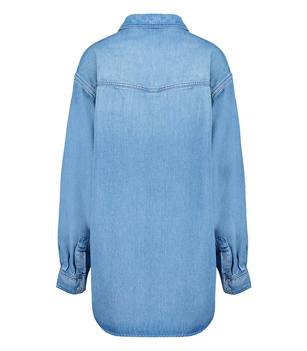 Veste en denim Heyencons Ozone Wash Red Legend