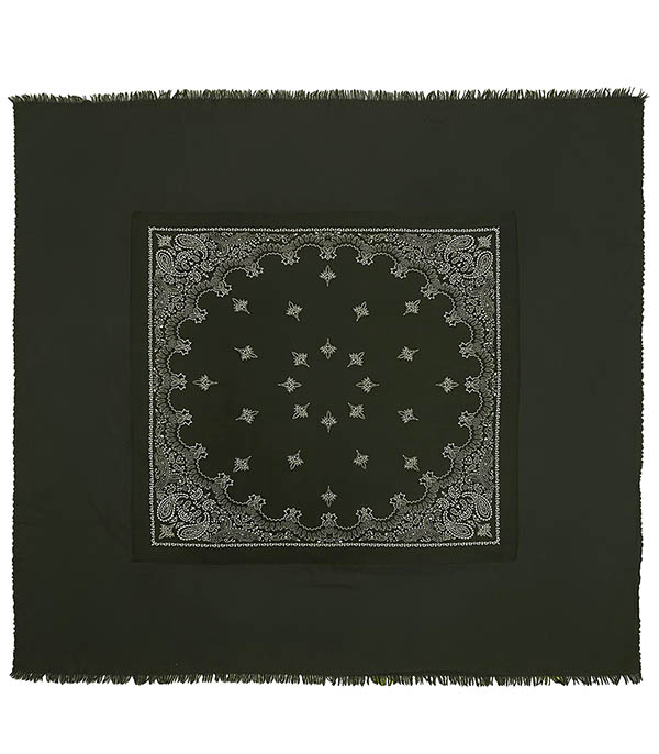Etole Bandana Isaband Quadra Military 140 x 140 cm destin