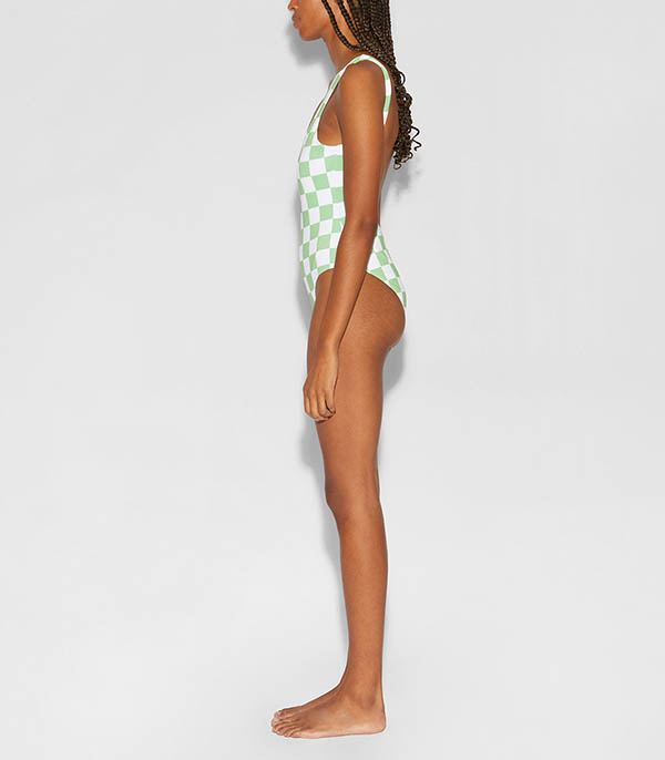 Maillot de Bain une pièce Pamela Barbie Menthe Roseanna