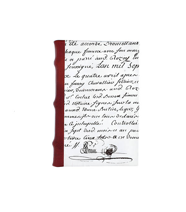 Livre Manuscrit 15 x 10 cm 96 Pages  MERCI LOUIS