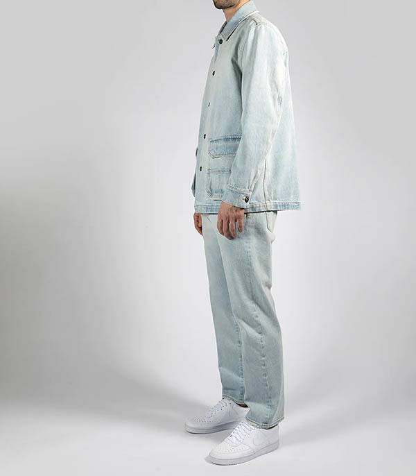 Jean homme Nathan Straight Bleu Clair Nine in the Morning