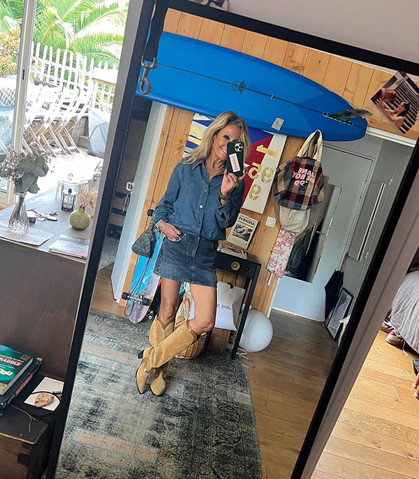 Robe Tia Oil Blue Haikure