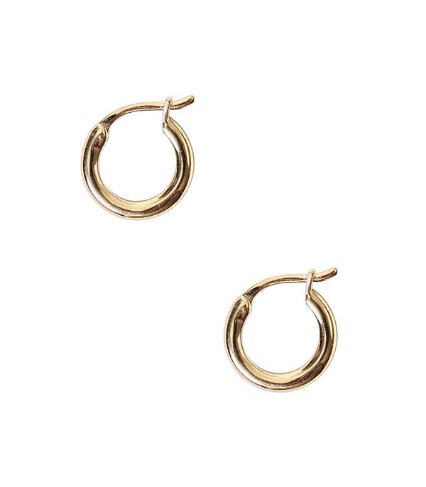Boucles D'oreilles Olivia 12mm Doré Waekura