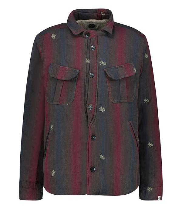 Veste homme avec Fourrure Puffy Wine Bsbee à -60%