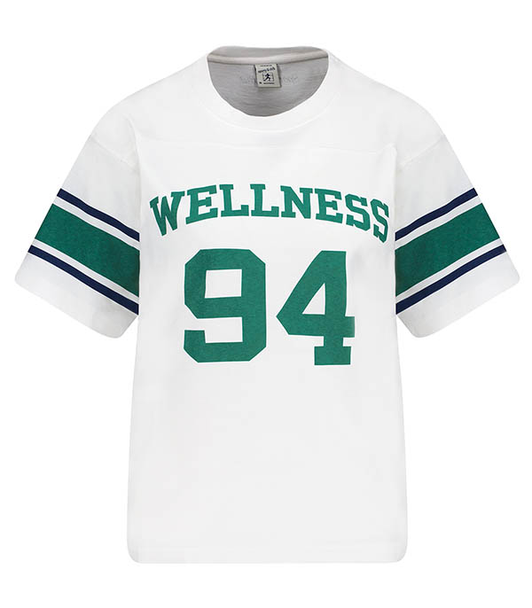 Tee-shirt Wellness 94 Rugby White/Alpine/Navy Sporty & Rich - Taille L à -30%