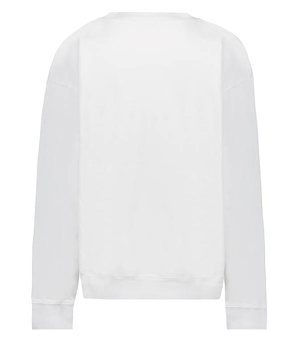 Sweat-shirt USA Wellness Club White Sporty & Rich