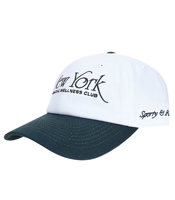 Casquette NY 94 White/Forest Sporty & Rich - Taille Taille unique