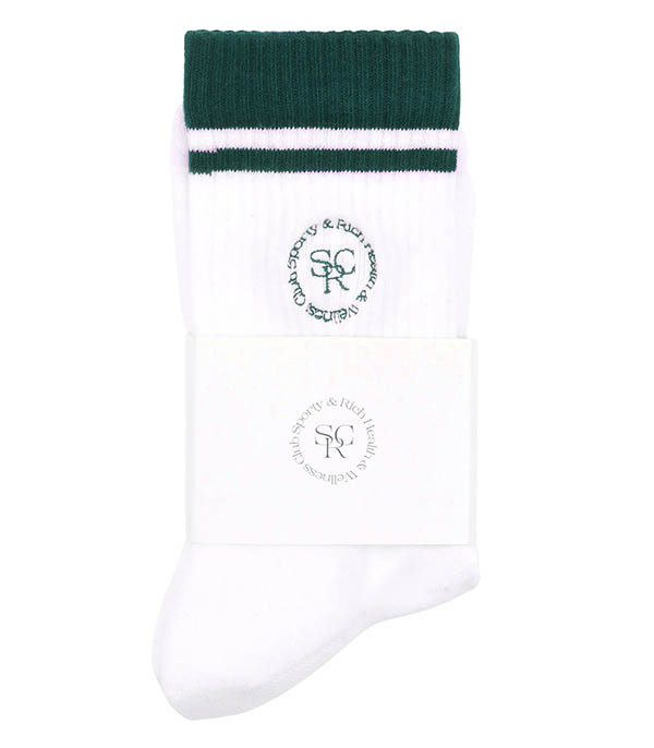 Chaussettes SRHWC White Forest Sporty & Rich