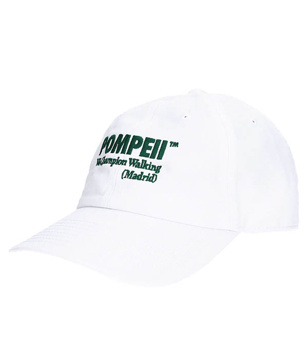 Casquette homme White Twill Pompeii Brand - Taille Taille unique à -20%