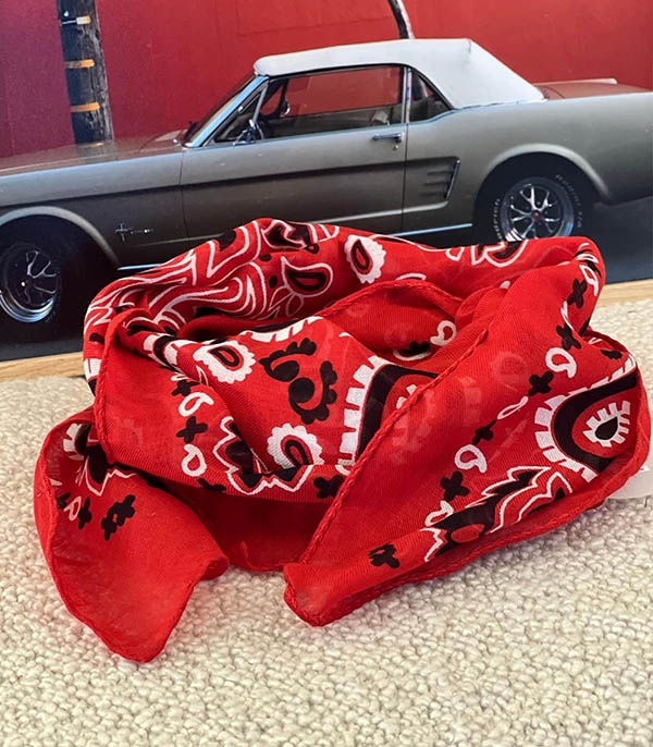 Bandana Red 59 x 59 cm destin