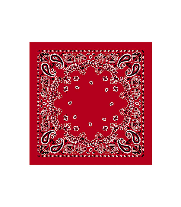 Bandana Red 59 x 59 cm destin