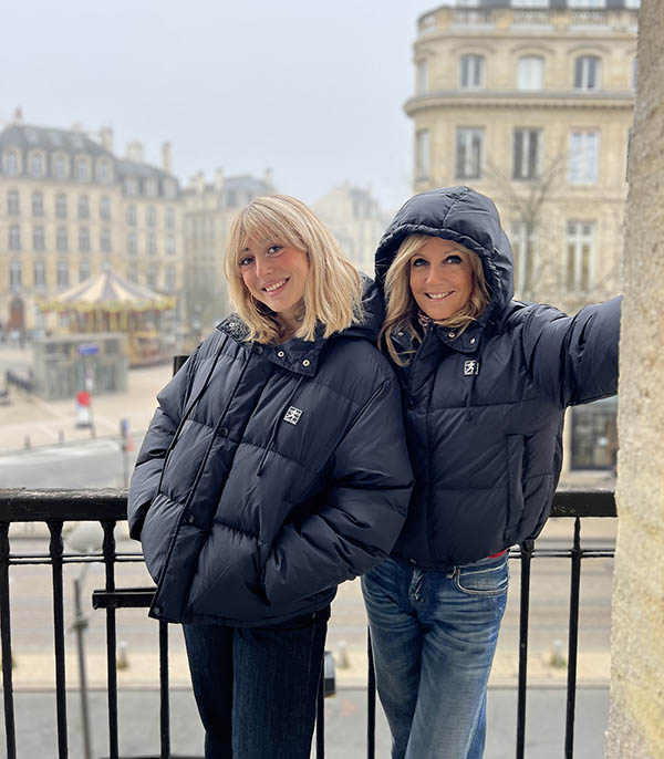 Doudoune Running Hooded Down Black Sporty & Rich