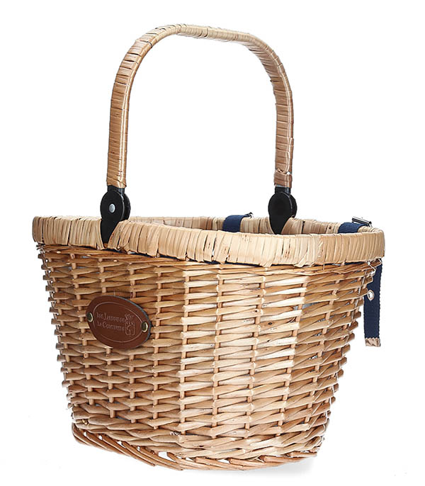 Panier Vélo Isotherme Chantilly Bleu Les Jardins de la Comtesse