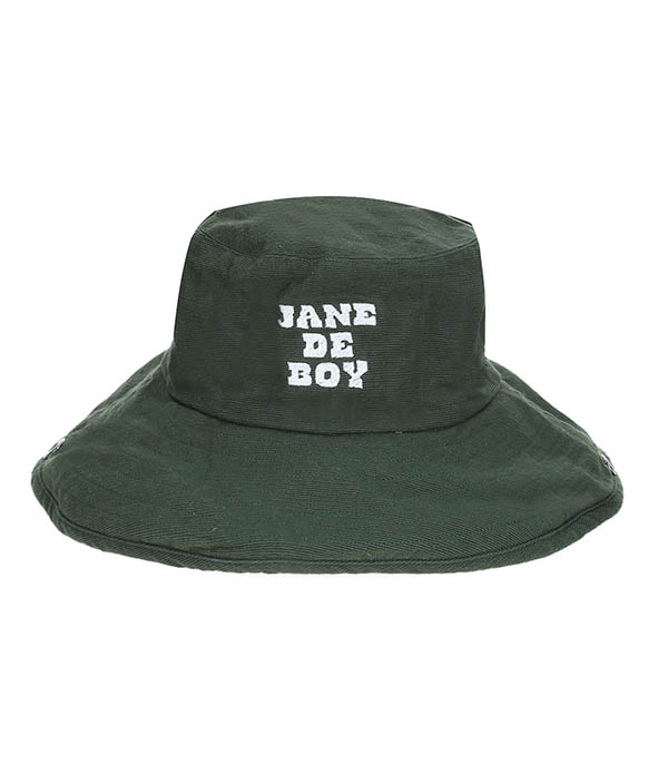Chapeau The Rimba x Jane de Boy Dark Green Bingin Diaries