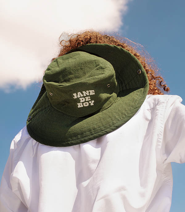Chapeau The Rimba x Jane de Boy Dark Green Bingin Diaries