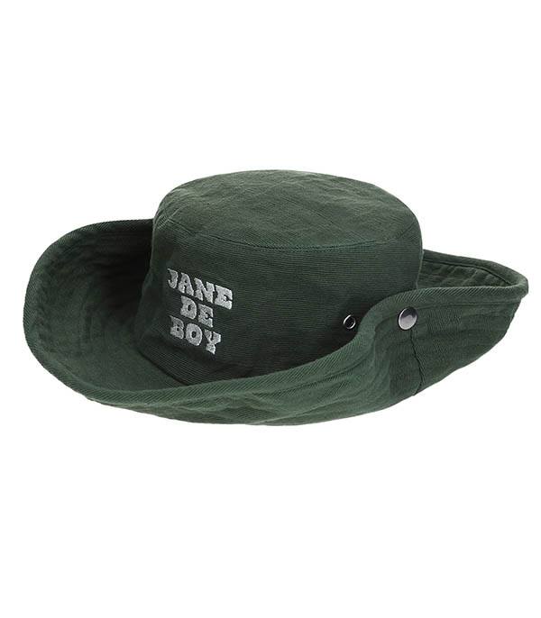 Chapeau The Rimba x Jane de Boy Dark Green Bingin Diaries - Taille S