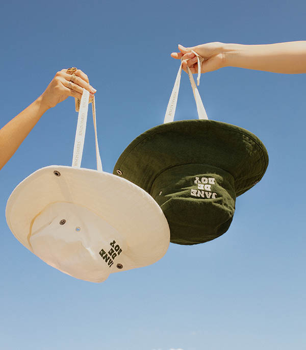 Chapeau The Rimba x Jane de Boy Dark Green Bingin Diaries