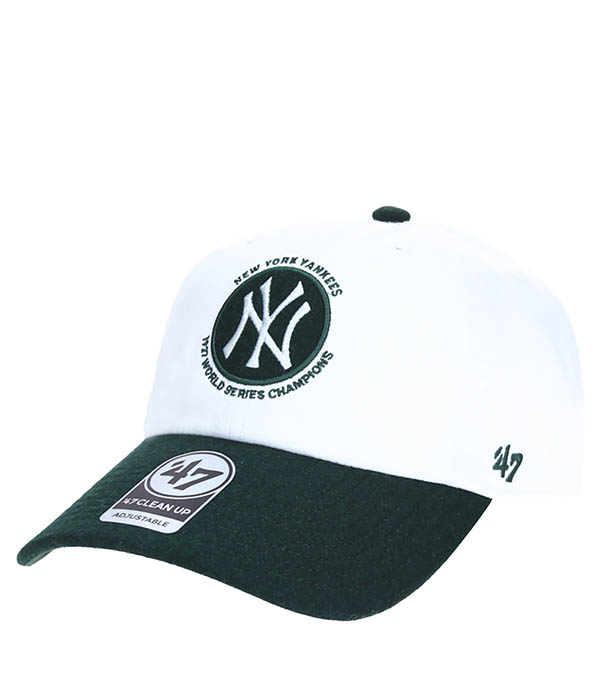 Casquette Baseball Champions White/Forest Sporty & Rich