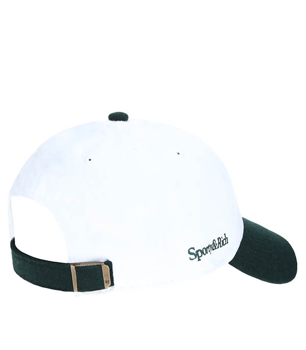 Casquette Baseball Champions White/Forest Sporty & Rich
