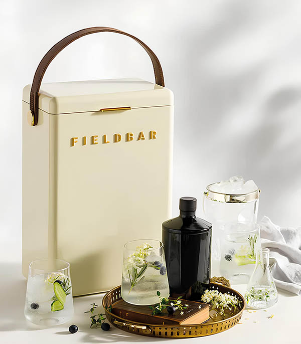Glacière Drinks Box Safari White Fieldbar