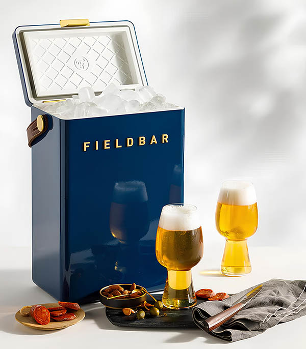 Glacière Drinks Box Sea Boat Blue Fieldbar