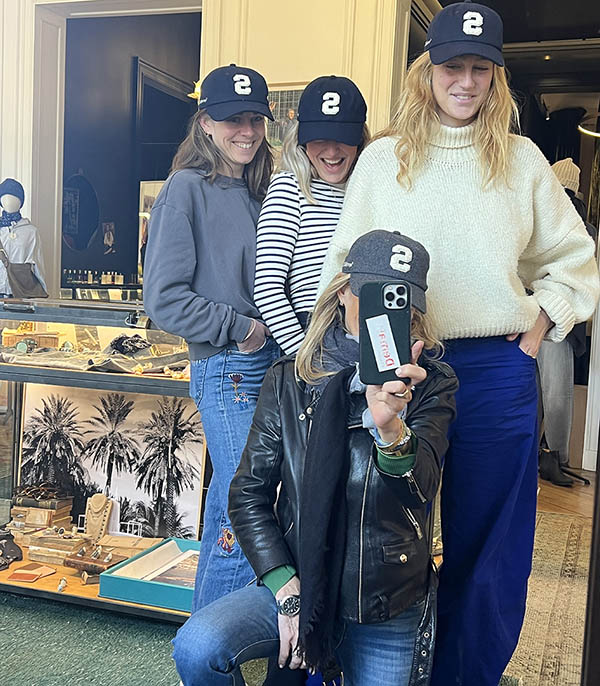 Casquette Laine bouclée S Dark Grey Sporty & Rich