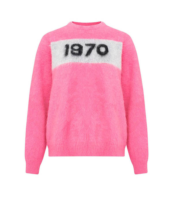 Pull en Mohair Mix 1970 Flamingo Pink Bella Freud