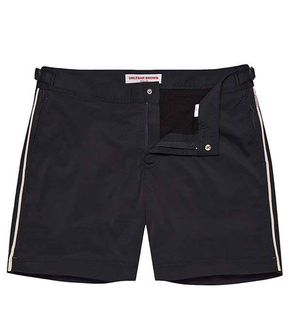 Short de bain homme Bulldog Stretch Night Iris Orlebar Brown - Taille 31