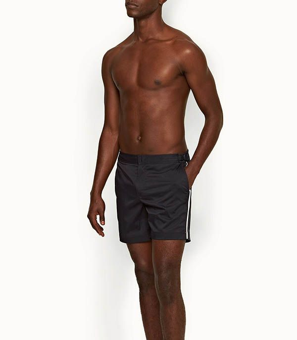 Short de bain homme Bulldog Stretch Night Iris Orlebar Brown