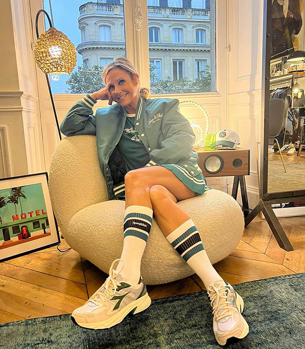 Baskets Mythos Star Gris Clair/Métallique Diadora