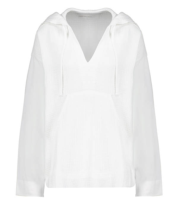 Sweat-shirt Jersey triple Gauze Ecru Jane de Boy