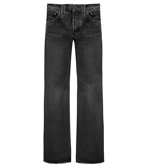 Jean Droit Iona Straight Low Black Moussy Vintage - Taille 27