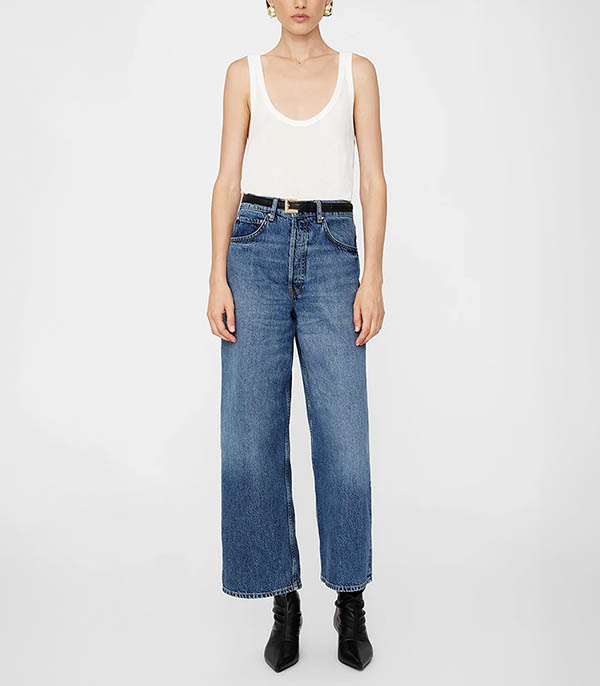 Jean Rick Depp Alto Blue Anine Bing