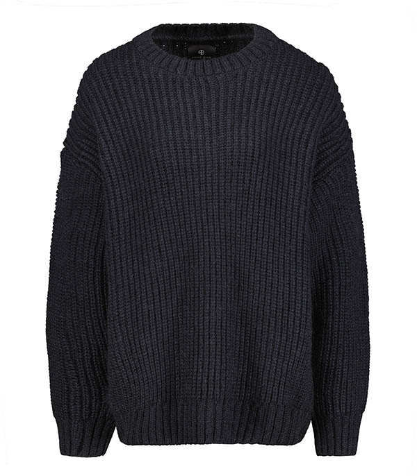 Pull Sydney Crew Black Anine Bing - Taille XS