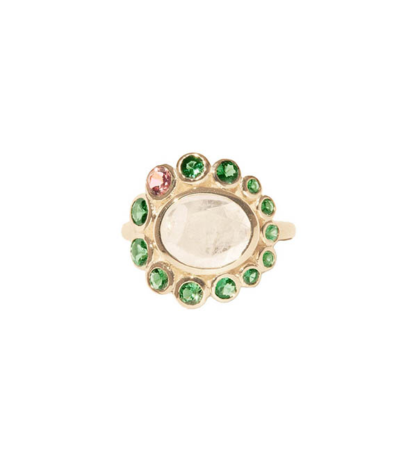 Bague Jasmine Tsavorite Pascale Monvoisin - Taille 54