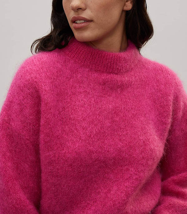 Pull en Mohair Jane Fuchsia Surprise Paris